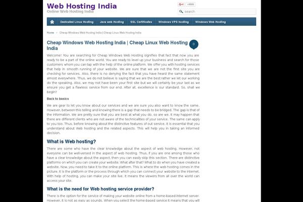 webhostingsitesindia.co.in site used Globalfita