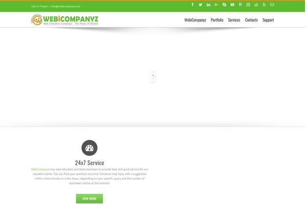 Site using Strong Testimonials plugin