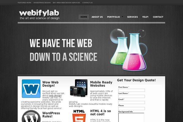 webifylab.com site used Parallelus-intersect-v2