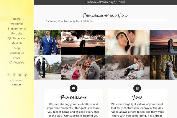 Highend theme site design template sample