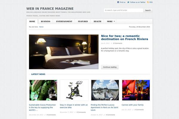 webinfrance.com site used News-magazine-24