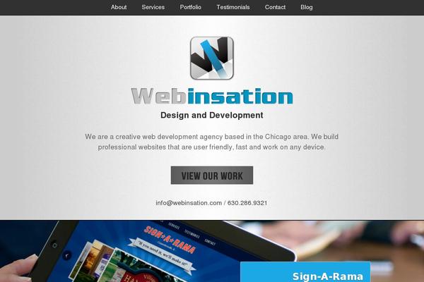webinsation.com site used Webinsation5