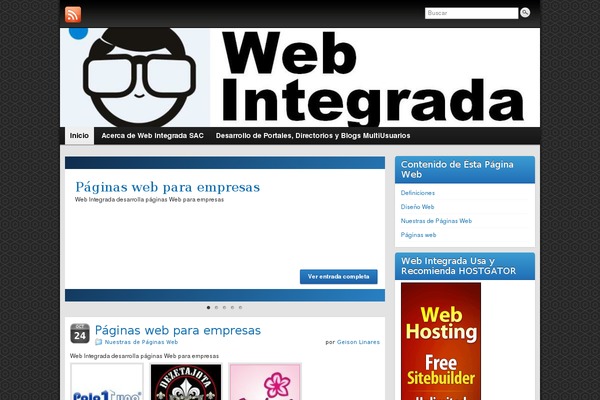 webintegrada.com site used Graphene