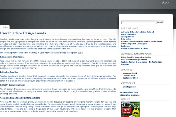 Fusioncoly theme site design template sample