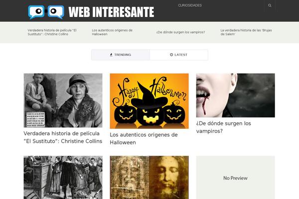 webinteresante.com site used Jono