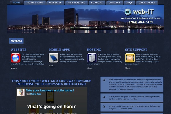 webitcentral.com site used Webit-2013-from-artisteer