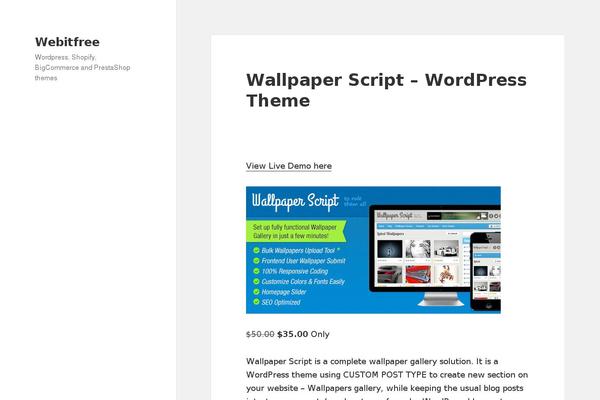 Twenty Fifteen theme site design template sample