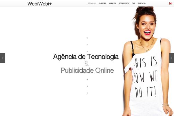 webiwebi.com site used Scroller