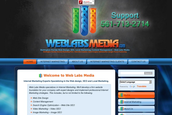 weblabsmedia.com site used Internet_marketing