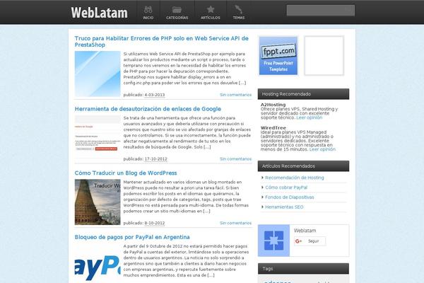 weblatam.com site used Jminfo