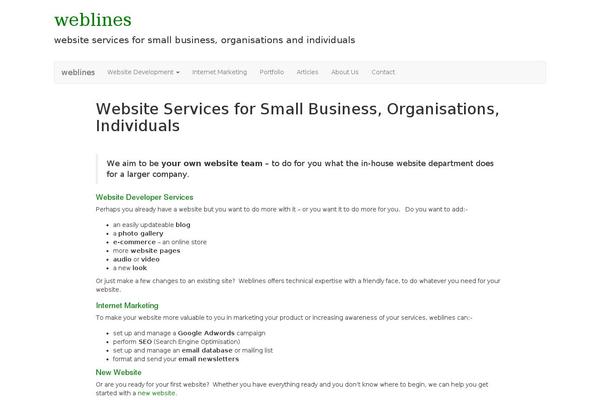 weblines.com.au site used My-bosco-weblines