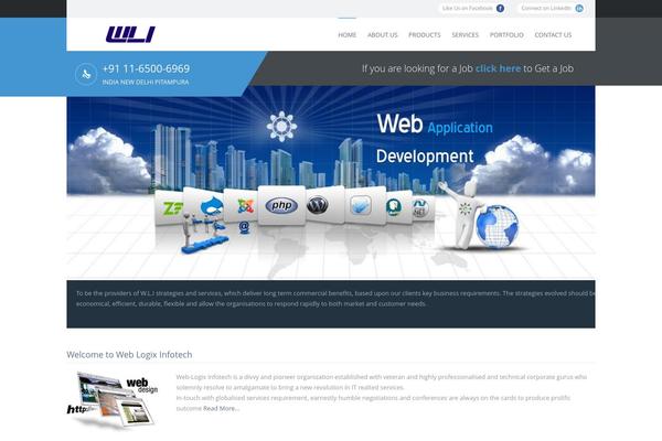 wli WordPress theme, websites list used wli theme wli theme websites examples