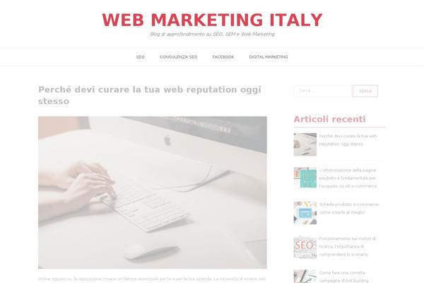 webmarketing-italy.it site used Tribute