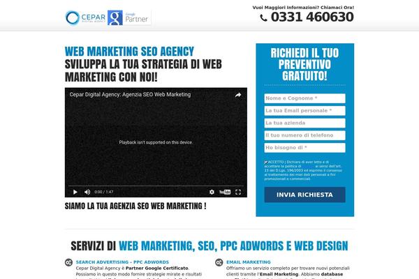 webmarketingagency.eu site used Webmarketingagency