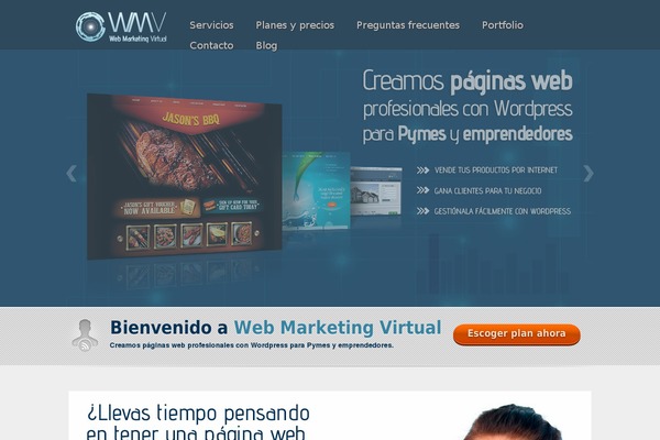 webmarketingvirtual.com site used Envisiontheme