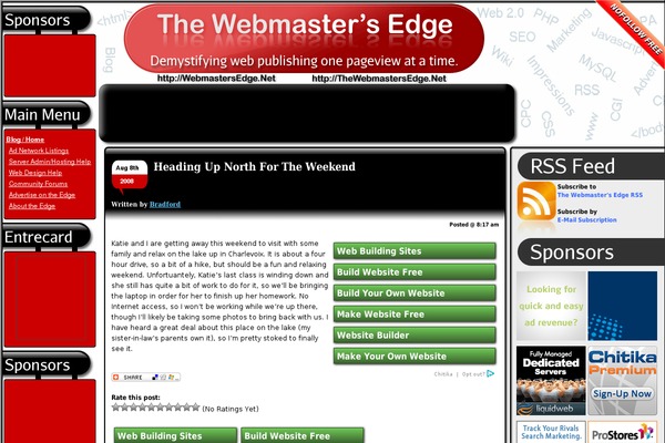 webmastersedge.net site used Featured-news