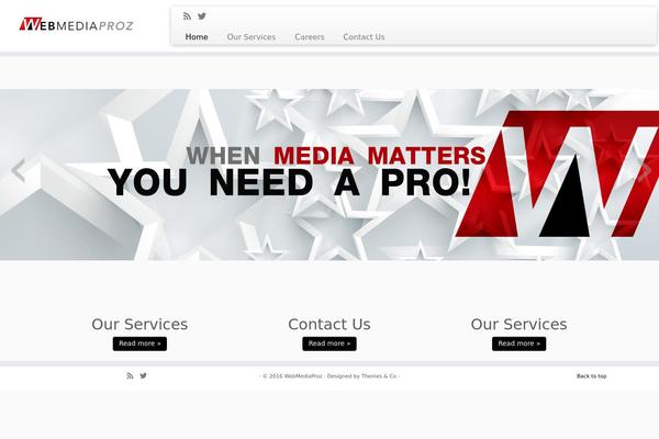 Customizr theme site design template sample