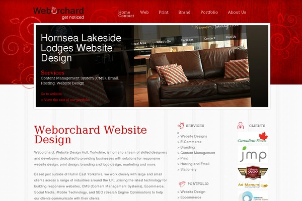 weborchard.co.uk site used Weborchard