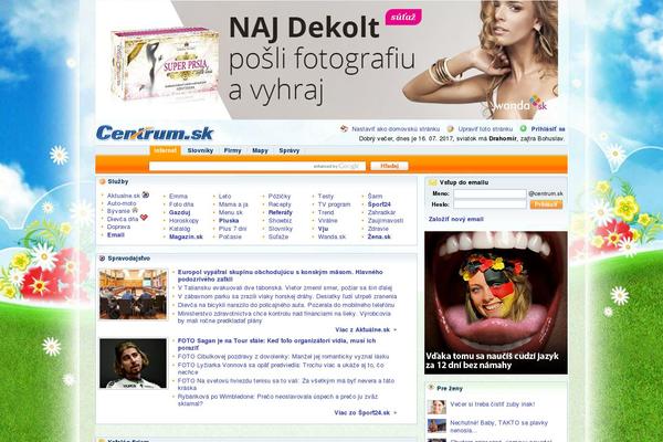 webpark.sk site used Vju