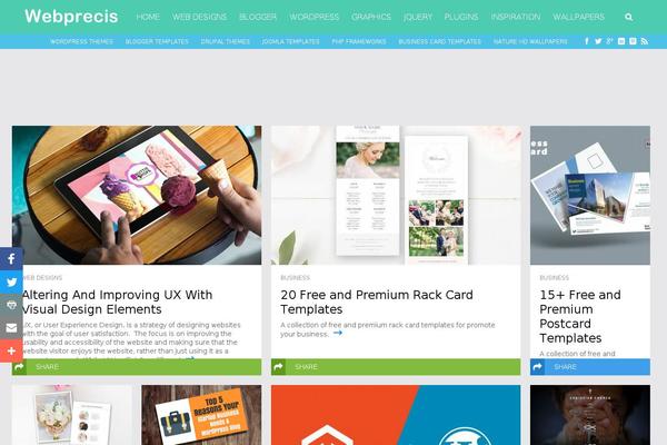 SmartMag theme site design template sample