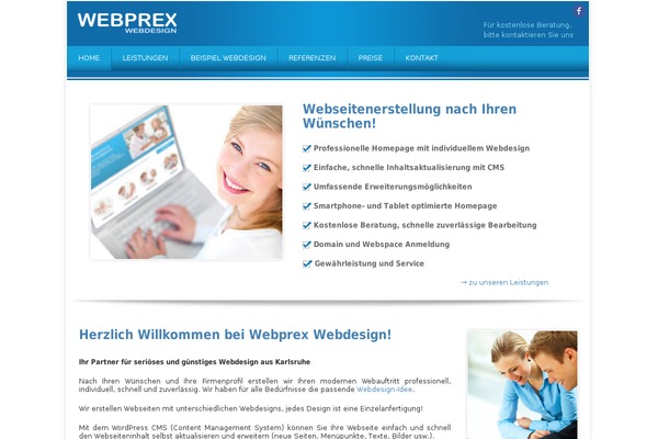 webprex.de site used Webprex-pro