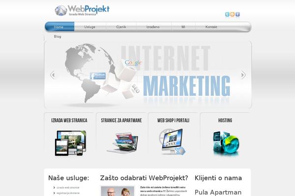 webprojekt.com.hr site used Webprojekt