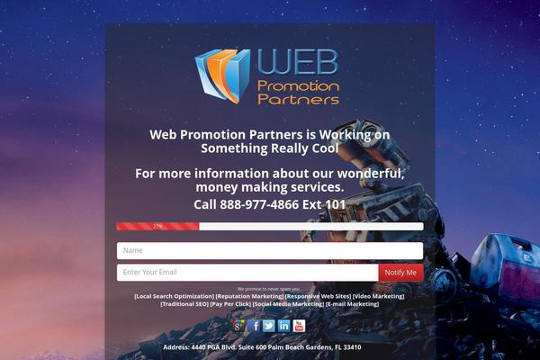 webpromotionpartners.com site used Riley