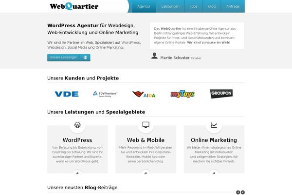 webquartier.org site used Wbq