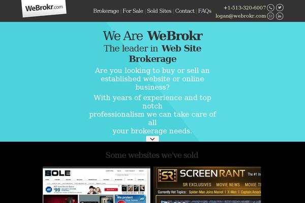 webrokr.com site used Webrokr