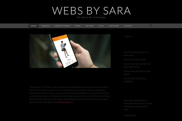 Suits theme site design template sample