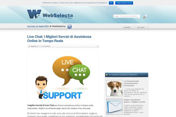 webselecta.com site used Bluesatin
