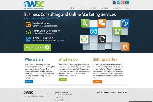 webserviceconsulting.com site used Wsc
