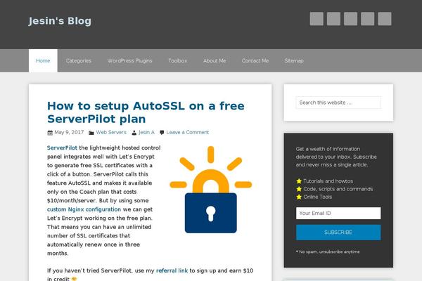 Site using Google Analytics by Yoast plugin