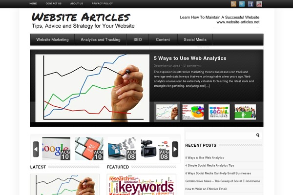 website-articles.net site used London Live