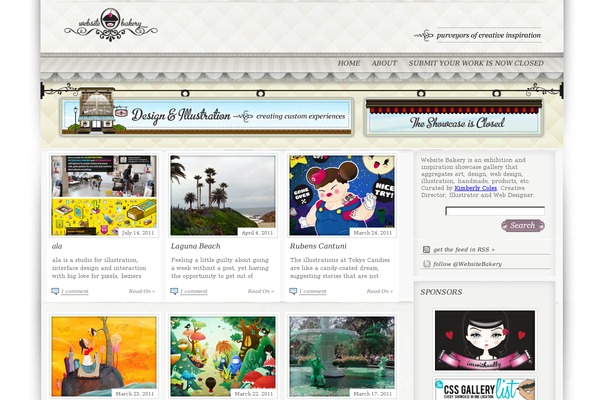 websitebakery.com site used Kimball
