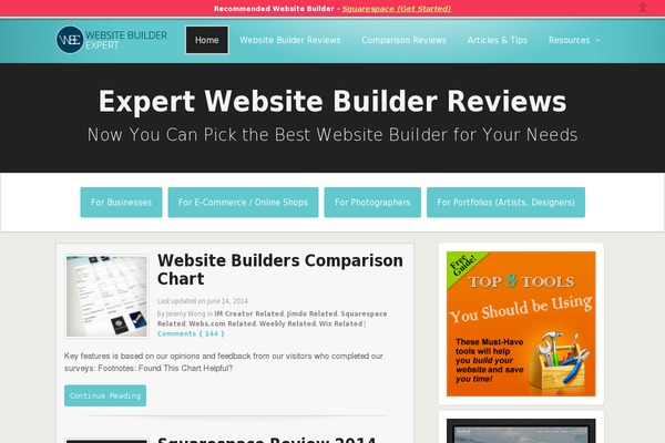websitebuilderexpert.com site used Wbe