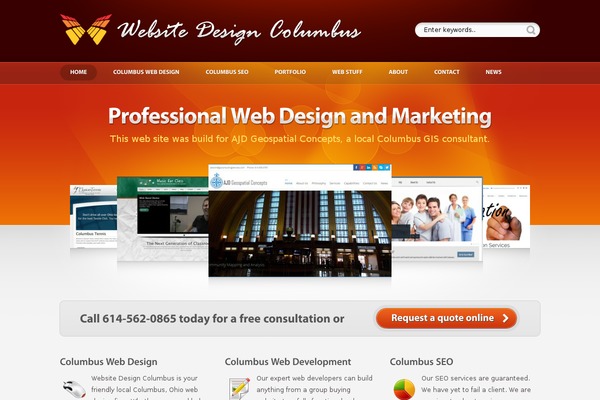 websitedesigncolumbus.com site used Wdc
