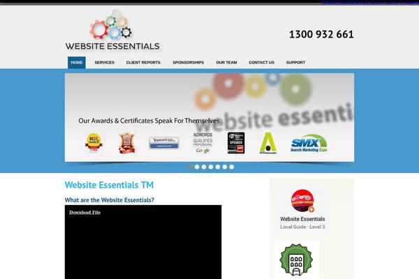 websiteessentials.com.au site used We