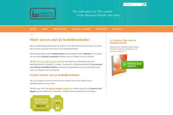websiteinbedrijf.nl site used Wib2014