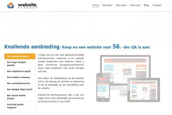 websiteplaneet.nl site used Websiteplaneet