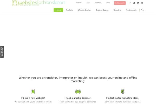 Smart7 theme site design template sample