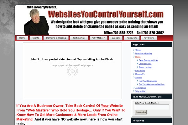websitesyoucontrolyourself.com site used Wsyc2014