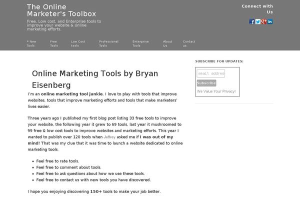 Site using TablePress plugin