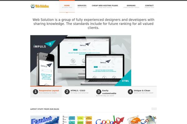 websol theme websites examples