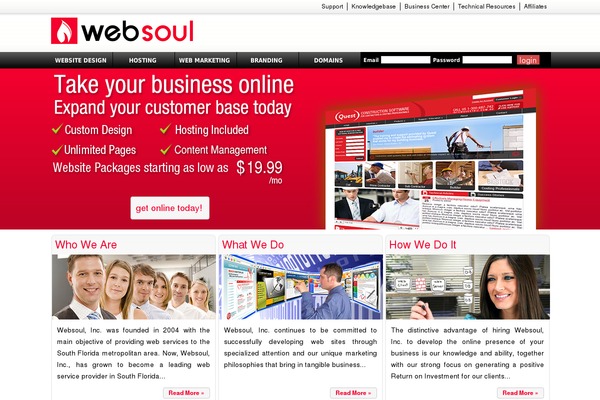 websoul.com site used Websoul
