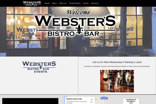 webstersbistro.com site used Tesseract