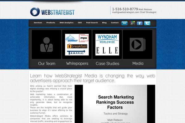 webstrategist.com site used Webstraight