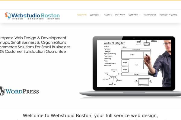 Webstudio theme site design template sample