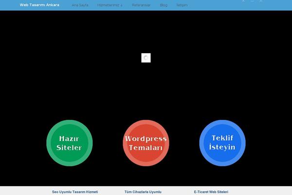 webtasarimiankara.org site used Ankarawebtasarim