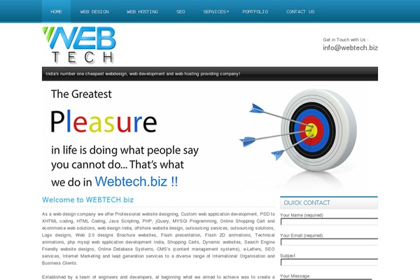 webtech.biz site used Webtech